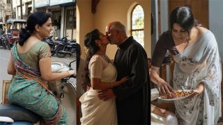 Zim Trenar Aur Rich Old Bhabi Ne Banaya Sex  