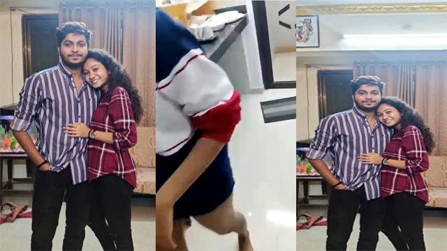 Slim Horny Indian Gf – Blowjob Showing Ass