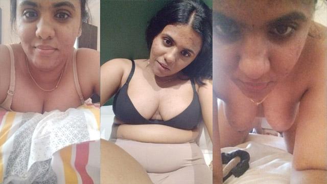 Sexy Dusky Babe Nude Show Braless Boobs And Pussy