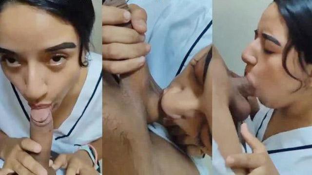 Nurse Girl Sloppy Sucking Dick Hard Fuck
